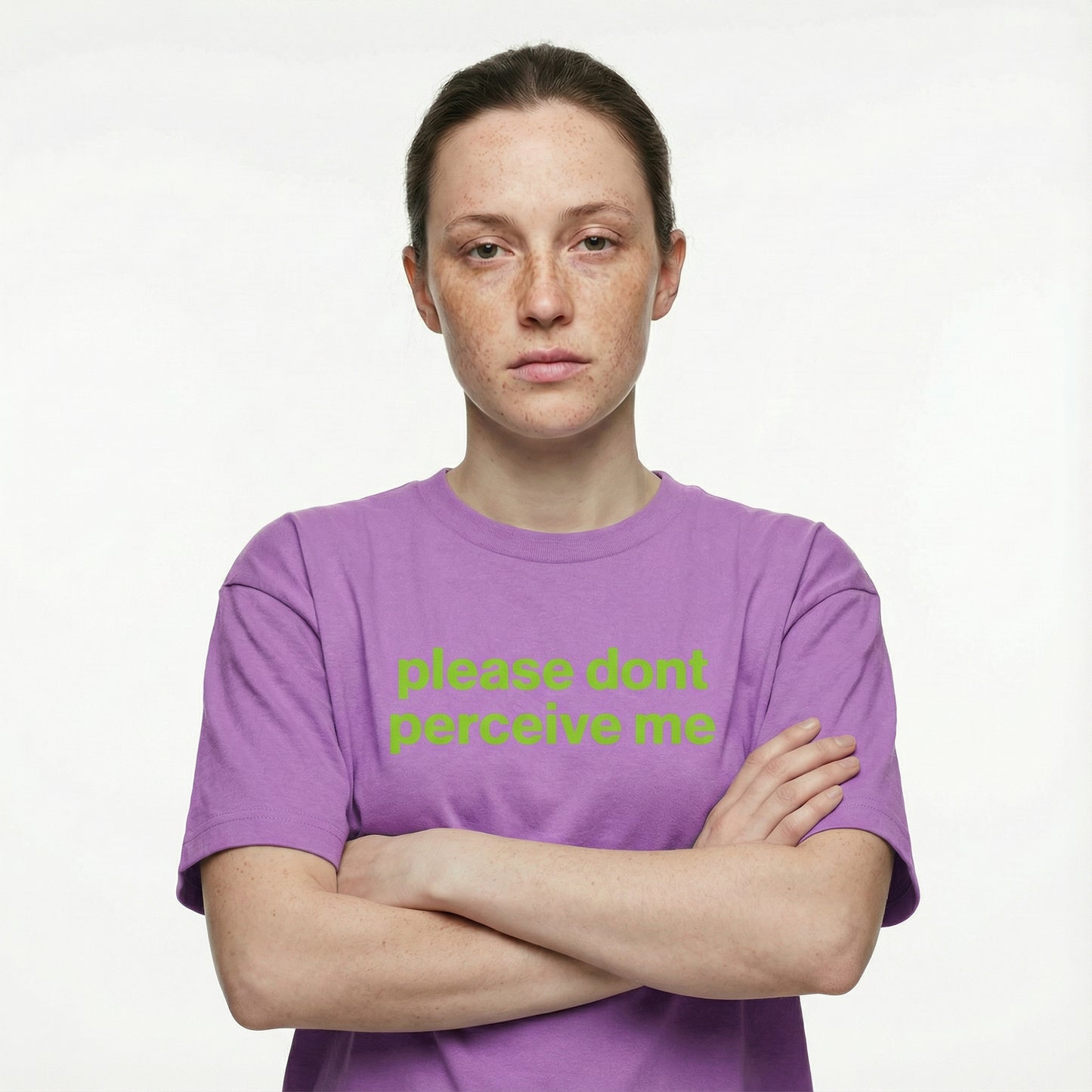 please don’t perceive me tee