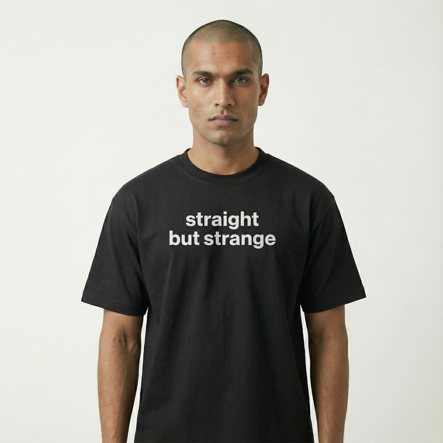 straight but strange tee