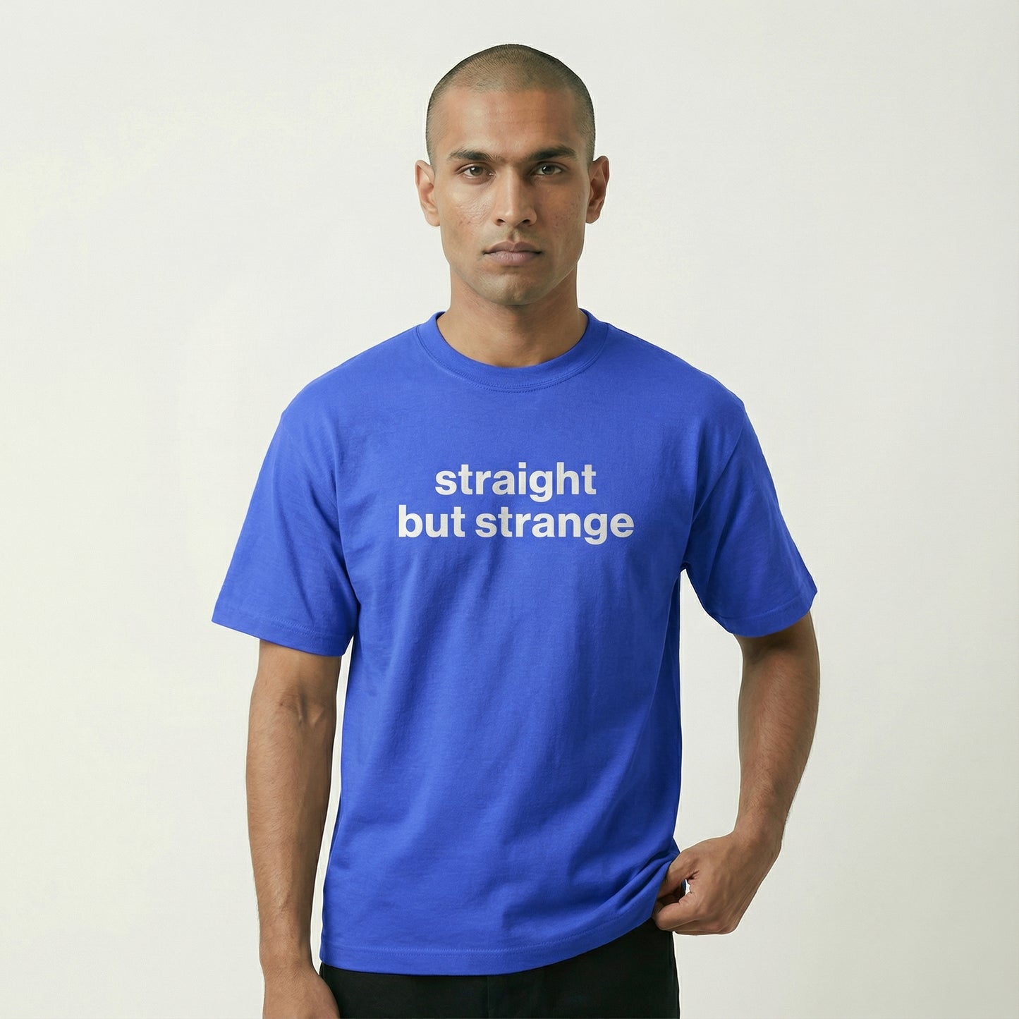 straight but strange tee