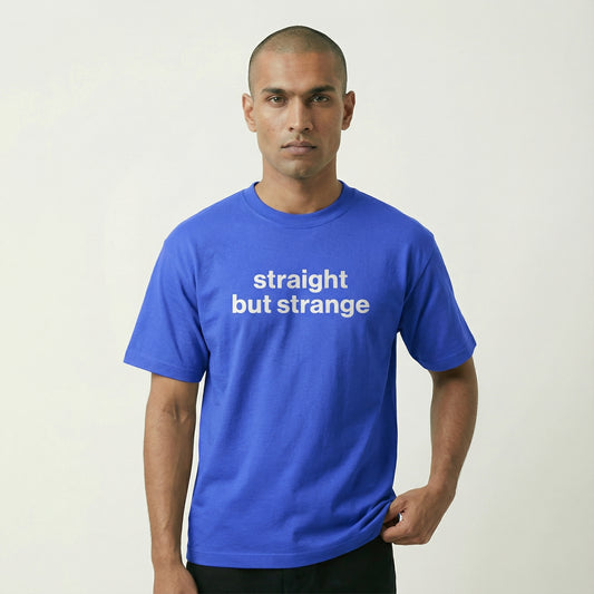 straight but strange tee